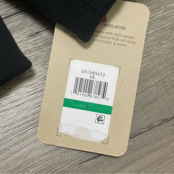 LEVI'S Mens Diamond Quilted Nylon Bomber Jacket Black Size LARGE NEW $150 - Picture 6 of 9